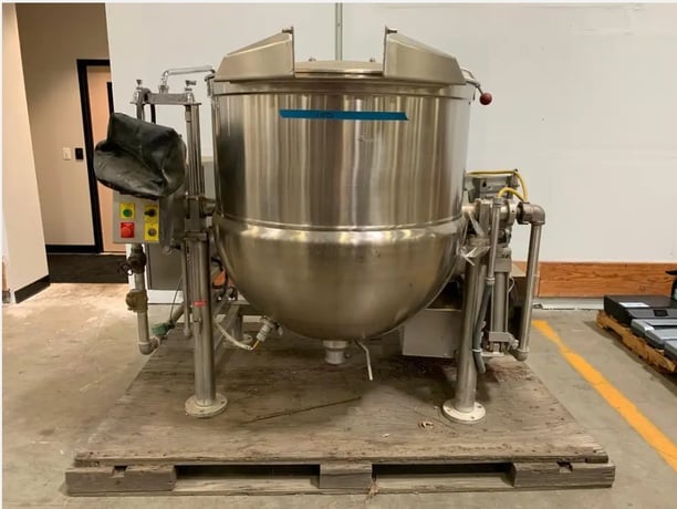 150 gallon Cleveland Range #HAMKDL-150-CC-T-S, food kettle, 208 V., 3ph - Image 1