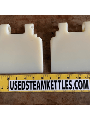 Walker #ALX-9000, Steam Kettle & Tank Scraper, 6" width x 5-7/8" L, 5/8" diameter Rod Hole., new, 2025 - Image 4