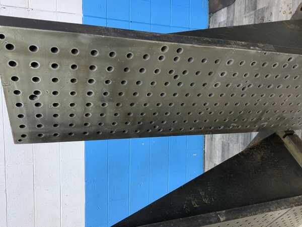 18" x 63-1/2" x 23-3/4" Drilled & tapped angle plates, 1 set - Image 4