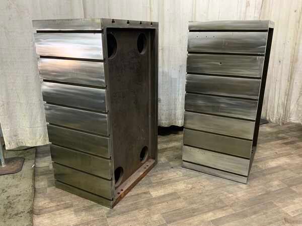 27-3/4" x 63" x 35-3/4" Boxed T-Slotted angle plates, 1 set - Image 9
