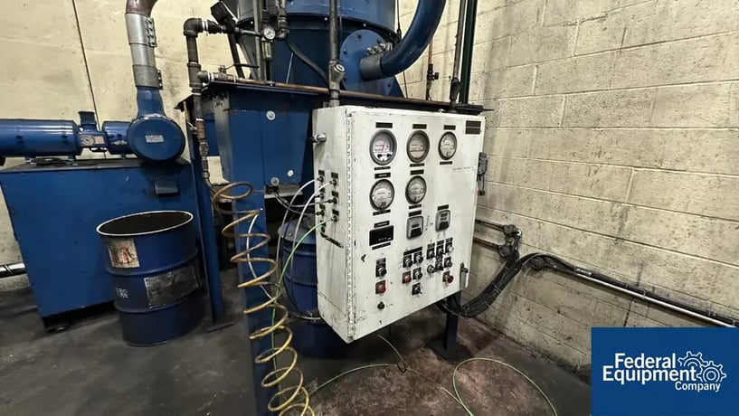Aveka CCE Tech #250, Air Classifier, 225 kg/hr, 250 scfm, 12" HG, 3 HP - Image 4