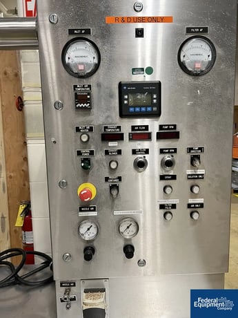 Vector #VFC-Lab-1-Flo-Coater, Fluid Bed Dryer, batch type, 2007 - Image 4