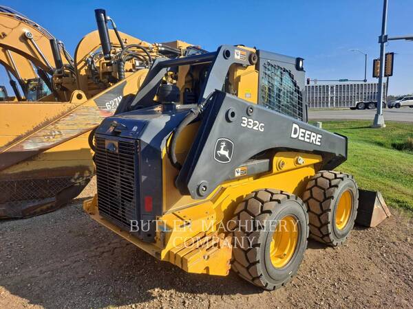 Deere & Co. 332G, Skid Steer Loader, 1133 hours, S/N: 1T0332GMHJF344829, 2019 - Image 3
