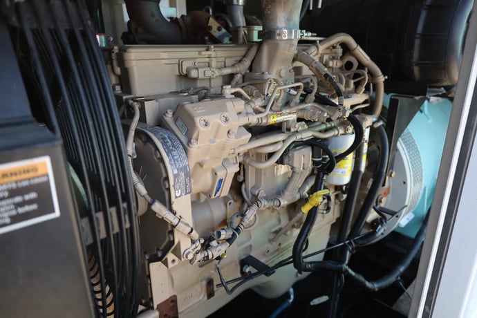240 KW Multiquip #QSL9-G3, diesel generator, trailer, sound attenuated enclosure, voltage selector switch, 11 - Image 4