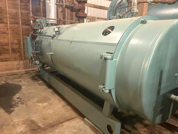 100 HP Cleaver-Brooks #CB700-100, Steam Boiler, Natural Gas, 150 psi, 4185000 BTU/hr., 460 V, 1998 - Image 3