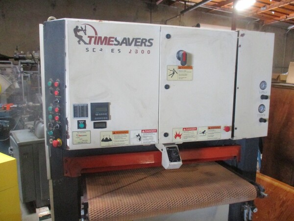 Timesavers #23-Series, orbital & brush sander for wood finishing - Image 2