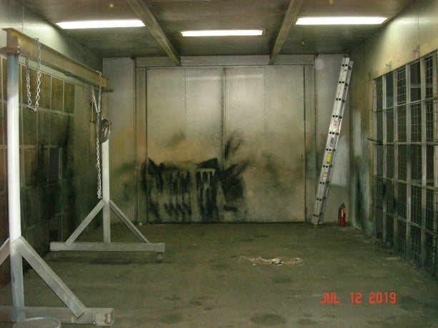 JBI, 14' x 22' x 10' H Heated Spray Booth - Image 3