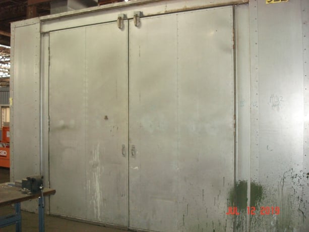 JBI, 14' x 22' x 10' H Heated Spray Booth - Image 5