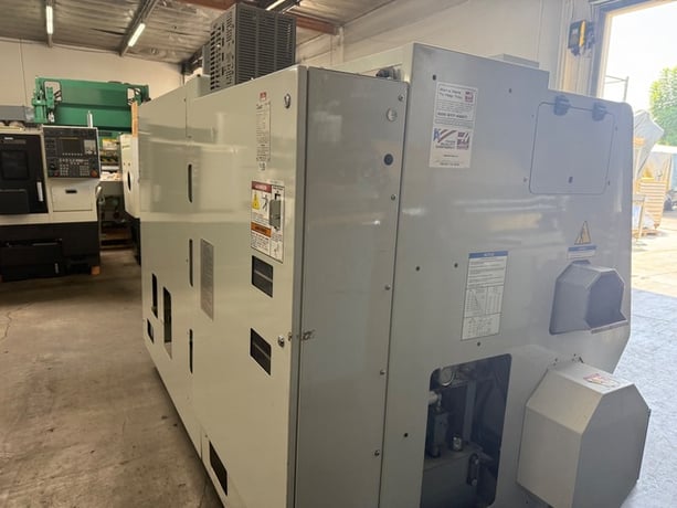 Haas #SL-20T, CNC Lathe, 20" swing, 8" chuck, 2.5" bar, 4000 RPM, 30 HP, 10 station, MistBuster, 208/220 V. - Image 5