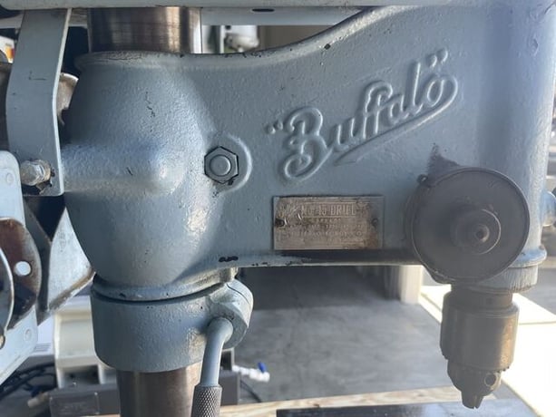 15" Buffalo #15, Bench Top Drill Press, 10" x 11" table, 1/3 HP, - Image 2