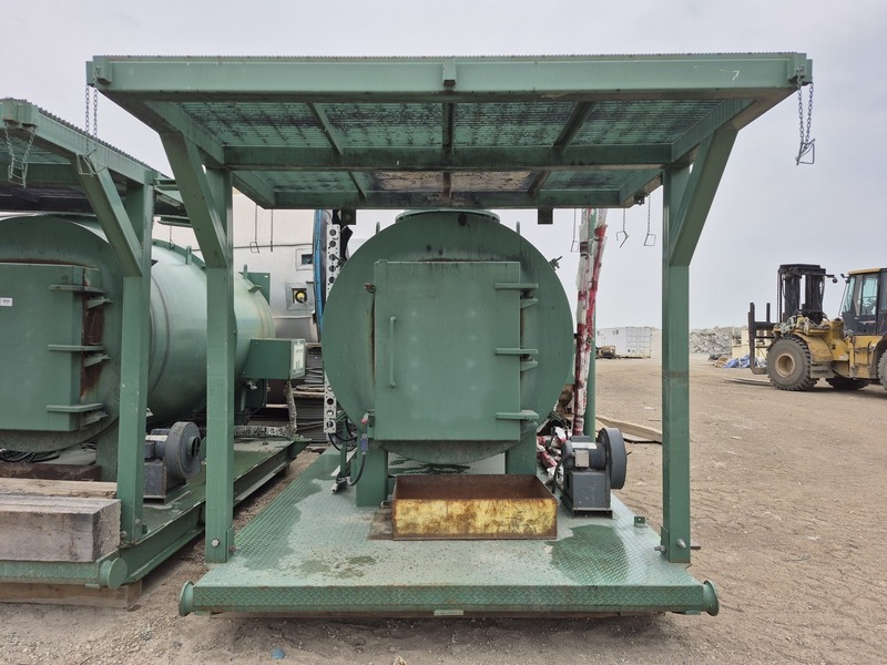 Ketek #CY-100-CA, cyclonator incinerator, dual chamber, controlled air operation - Image 4