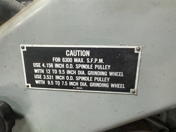 10" x 20" Landis #1R, universal cylindrical grinder, 12" x 1" x 5" wheel, plunge, hydraulic table travel, 1976 - Image 7