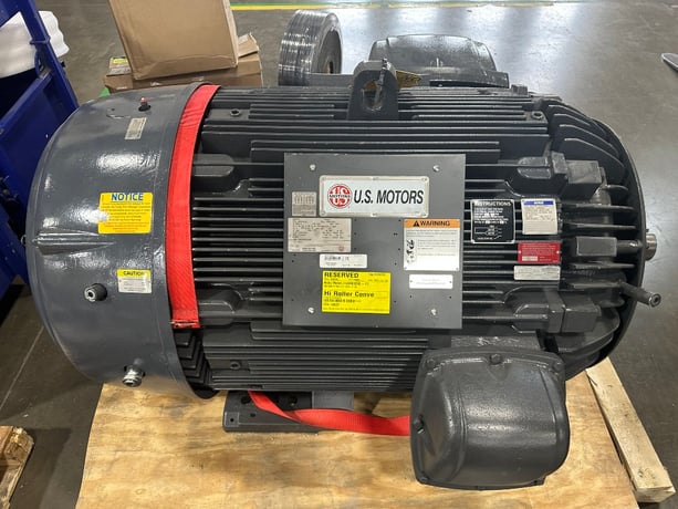 300 HP 1790 RPM Nidec, Frame 5807S, TEFC, explosion proof, New, 2400/4160 Volts, 3-Phase, 60 Hz - Image 1