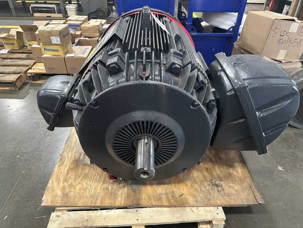 300 HP 1790 RPM Nidec, Frame 5807S, TEFC, explosion proof, New, 2400/4160 Volts, 3-Phase, 60 Hz - Image 3
