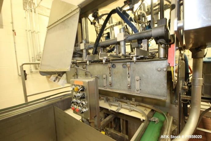 Delkor #752, Carton/Tray Former, Dual Head Top Load, 120 TPM, Nordson Problue hot glue, 30" width x 22" L max - Image 2