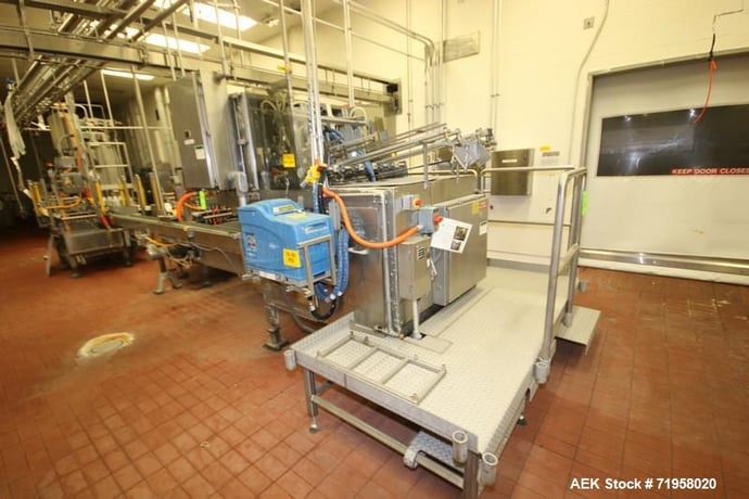 Delkor #752, Carton/Tray Former, Dual Head Top Load, 120 TPM, Nordson Problue hot glue, 30" width x 22" L max - Image 5