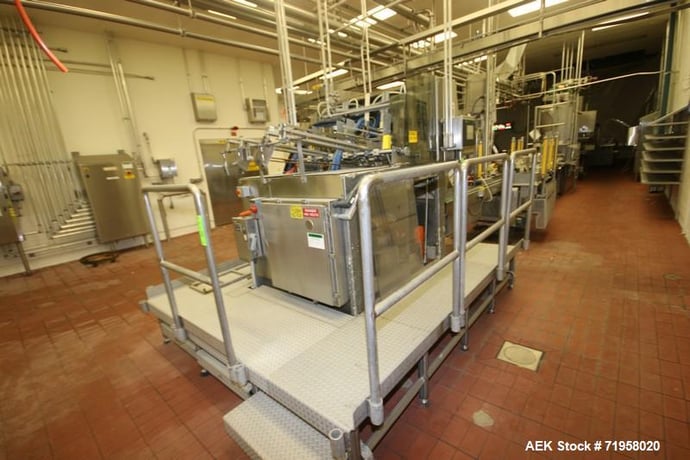 Delkor #752, Carton/Tray Former, Dual Head Top Load, 120 TPM, Nordson Problue hot glue, 30" width x 22" L max - Image 6
