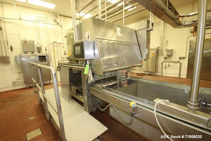 Delkor #752, Carton/Tray Former, Dual Head Top Load, 120 TPM, Nordson Problue hot glue, 30" width x 22" L max - Image 8