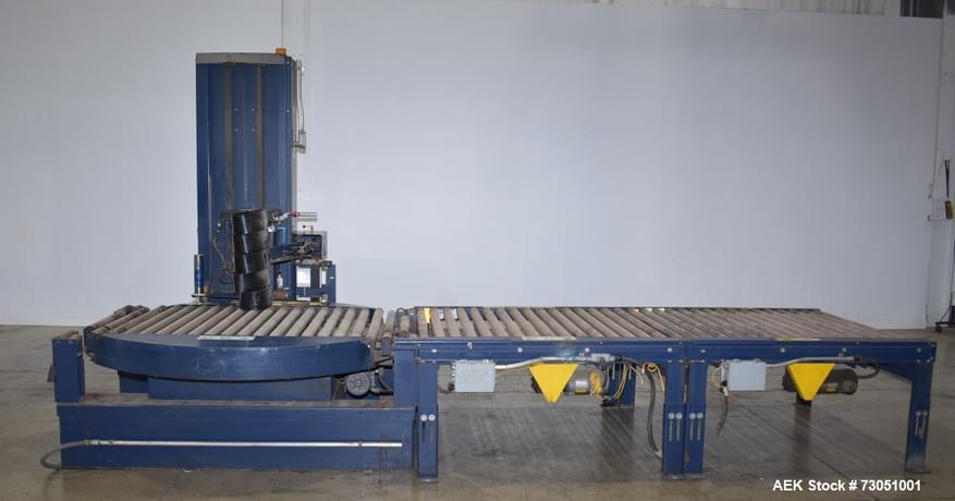 Lantech V Series #SVAMD, Auto Stretch Wrapper, 40 Loads/Hour, 30 FPM, AB SLC PLC, 12" roll diameter - Image 6
