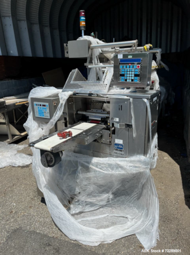 Doboy #Microtronic, Horizontal Flow Wrapper, 2-Up Head Seal Jaw, Stainless Steel, 220 V. - Image 1