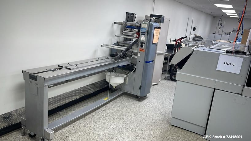 Doboy #STRATUS, Horizontal Flow Wrapper, 20-100 PPM, Stainless Steel, 220 V. (2 available) - Image 1