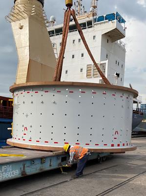 18' x 14' 5" Flsmidth, Sag Mill, 2000 KW, 2682 HP - Image 5