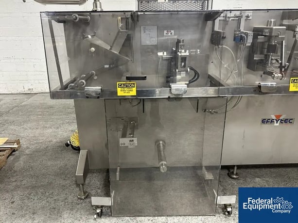 Effytec #HB-15, Form Fill Pouch Machine, w/ hopper & conveyor feed, 230 V., 2004 - Image 8