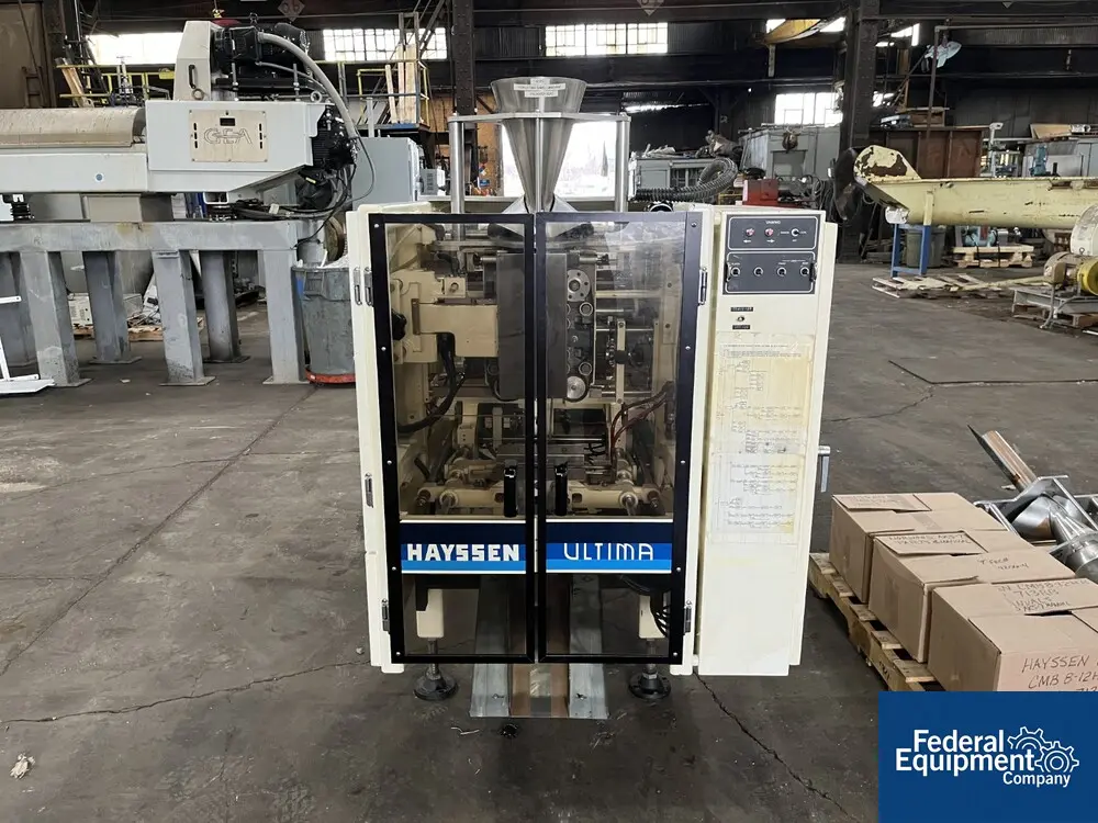 Hayssen #8-12HR-Ultima, Vertical Form, Fill & Seal Machine, 115 V., 2-tube, 1992 - Image 5