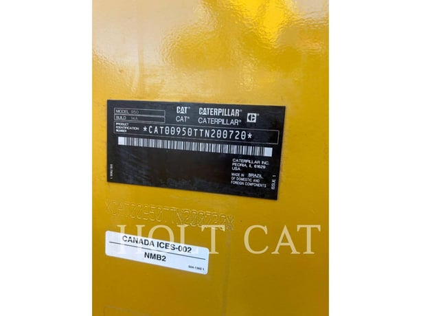 Cat 950 QC, Wheel Loader, 1422 hours, S/N: TN200720, 2024 - Image 6