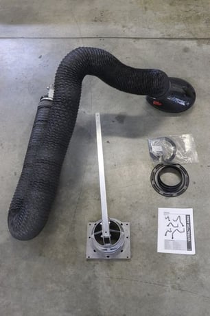 4 Meter fume extraction arm, Nederman #Series-535, hardware, instruction manual, 2012 - Image 2