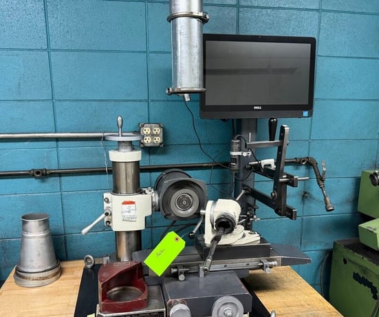 Chevalier #FCG-610, bench type universal tool & cutter grinder w/Dino-Lite digital microscope - Image 2