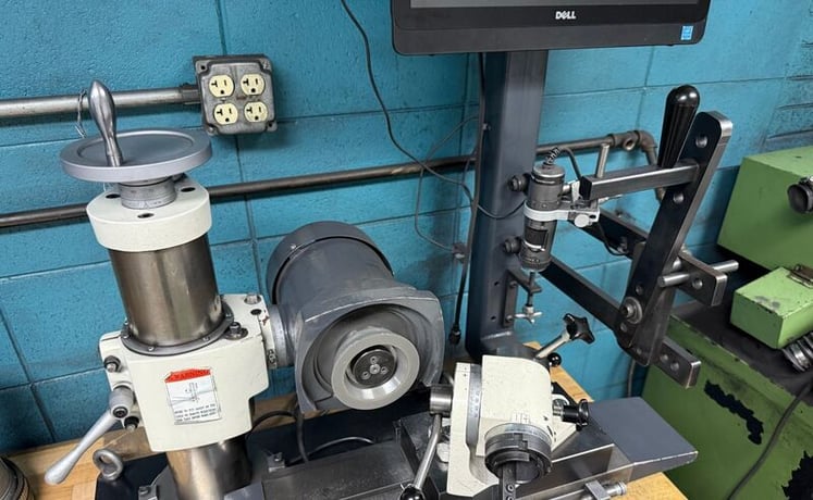 Chevalier #FCG-610, bench type universal tool & cutter grinder w/Dino-Lite digital microscope - Image 7