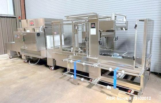 Poly Pack #CMS-24-HL, Shrink Wrap Bundler, High-Speed w/ Integrated Tunnel, 55 BPM, AB MicroLogix1400 PLC - Image 2
