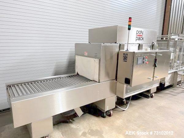 Poly Pack #CMS-24-HL, Shrink Wrap Bundler, High-Speed w/ Integrated Tunnel, 55 BPM, AB MicroLogix1400 PLC - Image 4