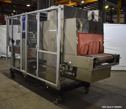 Zepf Tampco Thiele #SA-27, Auto Shrink Bundler, 20 BPM, Integrated Shrink Tunnel, cooling fan, portable on - Image 5