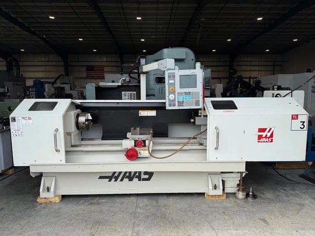 Haas #TL-3, CNC toolroom teach style lathe, 20" swing, 12" chuck, 3-jaw, 3.5" bore, 20" dia., 60" lgth, 18 - Image 5