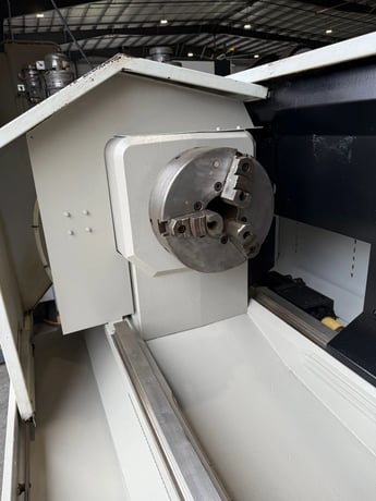 Haas #TL-3, CNC toolroom teach style lathe, 20" swing, 12" chuck, 3-jaw, 3.5" bore, 20" dia., 60" lgth, 18 - Image 6