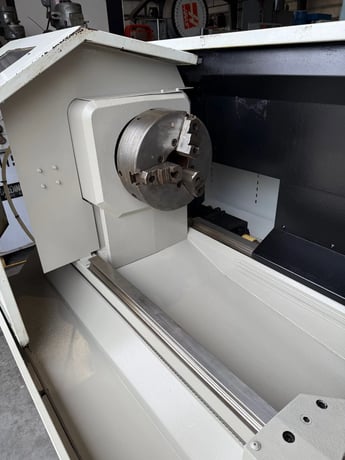 Haas #TL-3, CNC toolroom teach style lathe, 20" swing, 12" chuck, 3-jaw, 3.5" bore, 20" dia., 60" lgth, 18 - Image 9