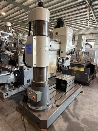 6' -14" DMTG #Z3050X16, radial arm drill, 12.4" spdl travel, #5MT, Jacobs drill chuck, 2010 - Image 4