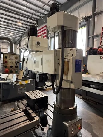 6' -14" DMTG #Z3050X16, radial arm drill, 12.4" spdl travel, #5MT, Jacobs drill chuck, 2010 - Image 6