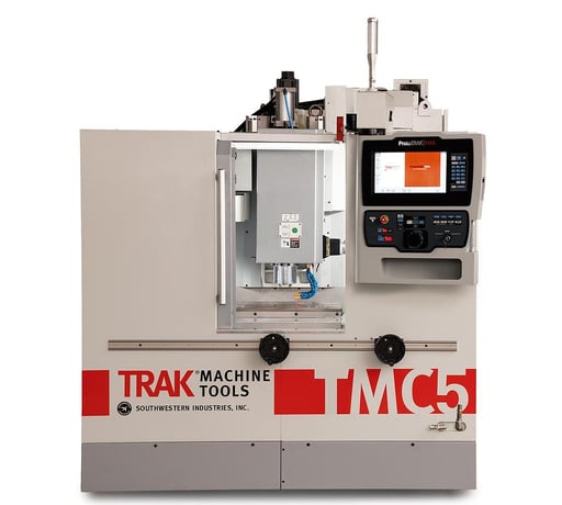 Trak #TMC5, toolroom maching center, 16 automatic tool changer, 20" X, 16" Y, 20" Z, 8000 RPM, #40, 15 HP - Image 1