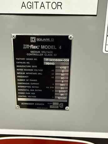 Square D, Iso-Flex #4, switchgear lineup with main tie breaker, 5 KV, 2002 - Image 8
