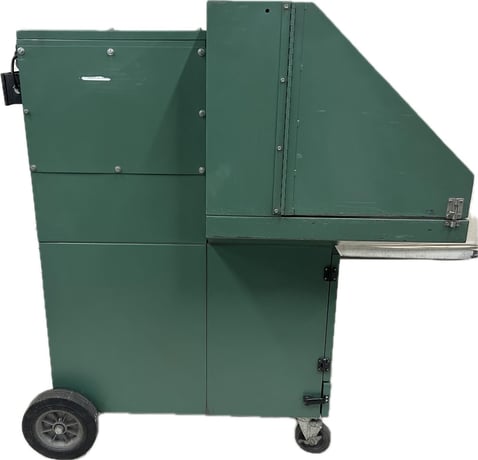 36" Long x 24" Deep Portable Downdraft Table, Bisco #SPC-1600, bench unit, reconditioned - Image 2