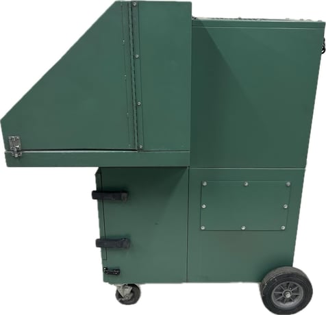 36" Long x 24" Deep Portable Downdraft Table, Bisco #SPC-1600, bench unit, reconditioned - Image 3