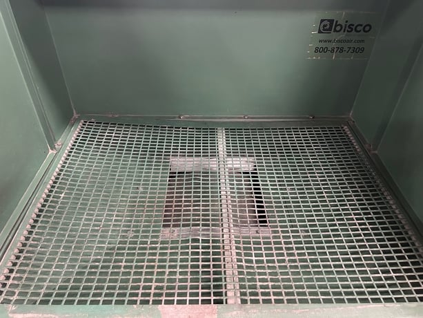 36" Long x 24" Deep Portable Downdraft Table, Bisco #SPC-1600, bench unit, reconditioned - Image 5