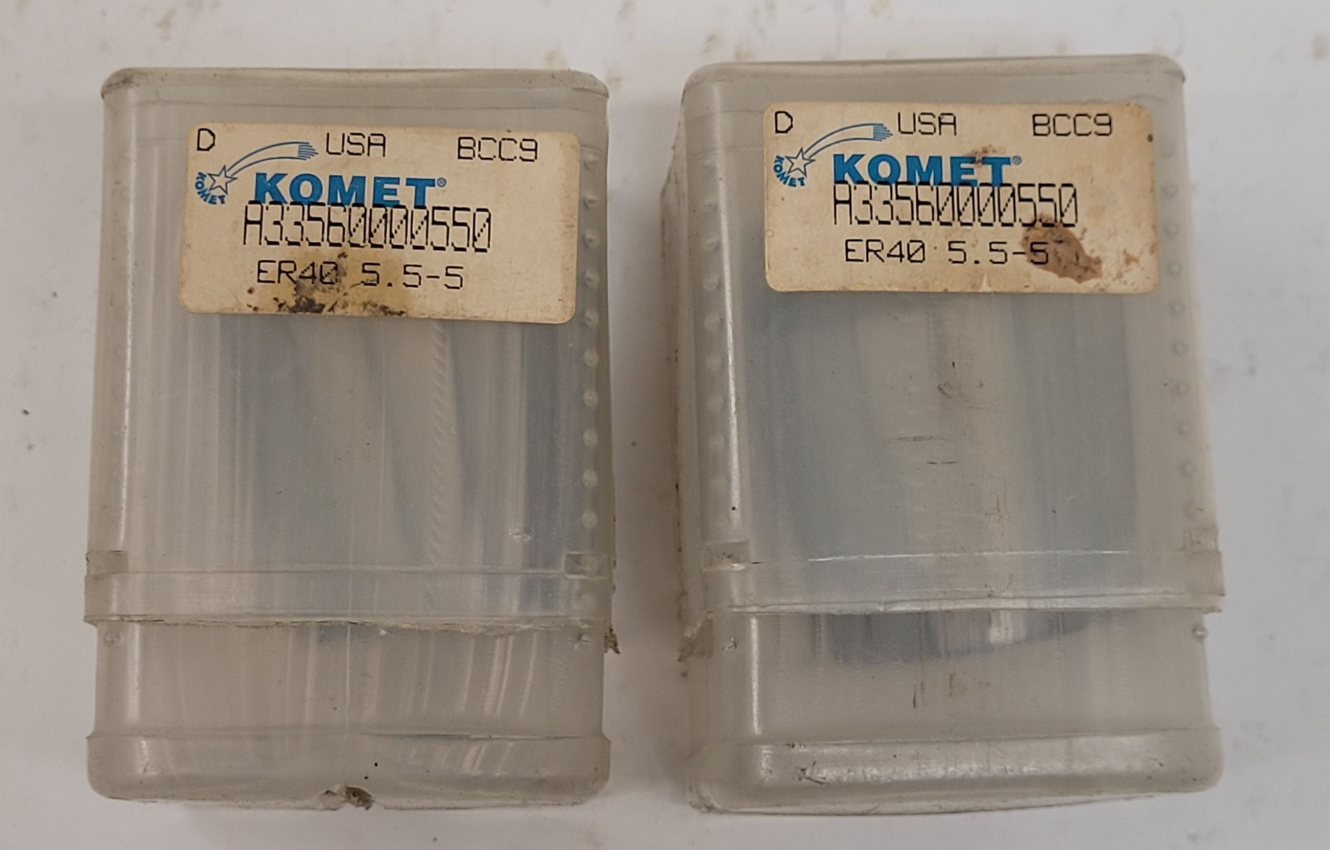 Komet A33560000550 ER 40 Collet - Size 5.5-5 - Set of 2 - Image 3
