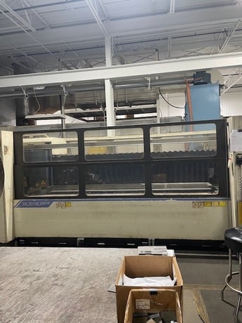 Mitsubishi #ML3015LVP, CNC laser, 4 KW, precision rack & pinion, direct drive, 122" X, 61" Y, 3.5" Z, 120" x - Image 2