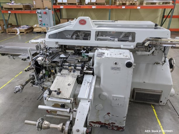 Sig #CL, Chocolate Bar Wrapper, 150 PPM, Cold Glue System, foil & paper, 208 V. (2 available) - Image 1