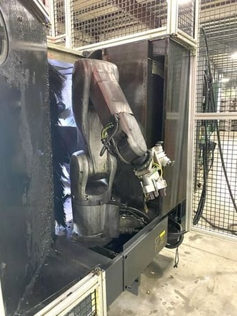 Daewoo Doosan #Lynx-2100A, cnc lathe, w/ Denso Robot Loader, 23" swing, 13.8" diameter x 13" max, 6" chuck - Image 10