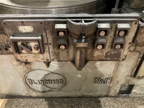 Blanchard #18, vertical rotary surface grinder, 42" chuck, 35 HP, 40" swing, 18" under wheel - Image 3